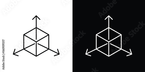 Bim icon. Simple Minimal Pictogram. Vector
