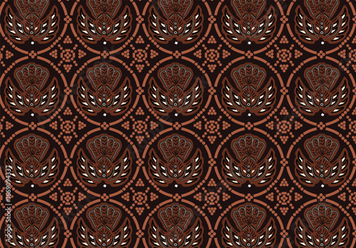 Very exclusive Indonesian batik motifs with various contemporary colors