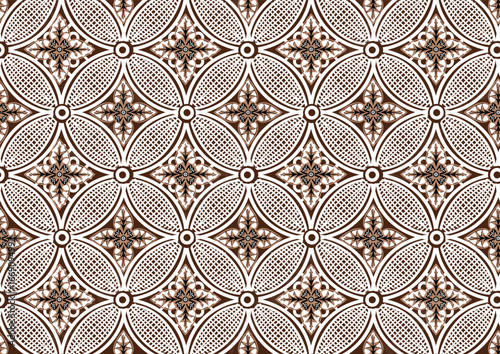 Very exclusive Indonesian batik motifs with various contemporary colors