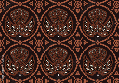 Very exclusive Indonesian batik motifs with various contemporary colors