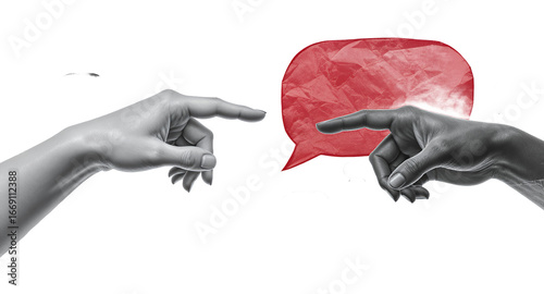 Communication and Dialogue Conceptual Illustration