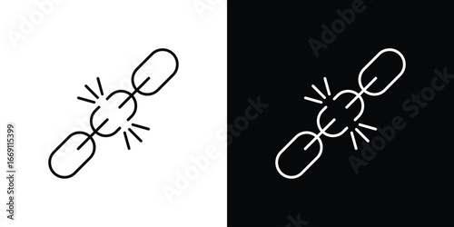 Weakness icon collection. Web design, apps.