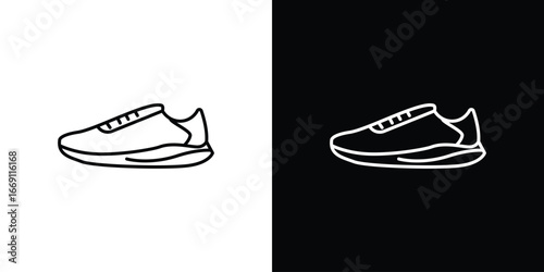 Shoes icon collection. Web design, apps.