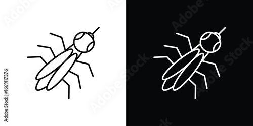 Mosquito icon collection. Web design, apps.