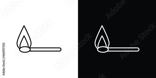 Matches icon collection. Web design, apps.
