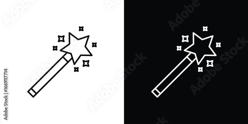 Magic icon collection. Web design, apps.