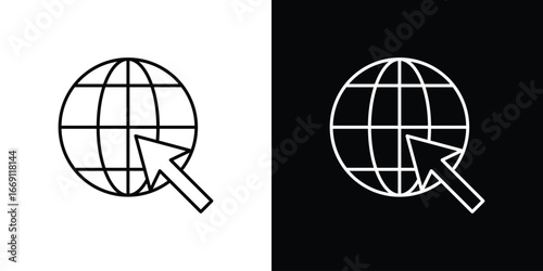 Internet icon collection. Web design, apps.