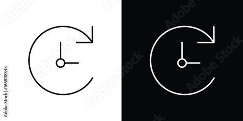 History icon collection. Web design, apps.