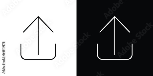 Export icon collection. Web design, apps.