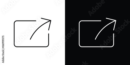 Export icon collection. Web design, apps.