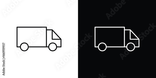 Delivery icon collection. Web design, apps.