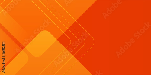 Abstract orange and yellow geometric background. Simple concept. Color burn. You can use vecator