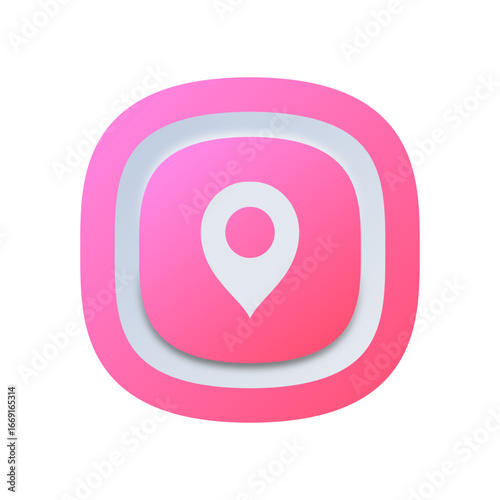 Colorful Map Pin Vector – Location Icon Set
