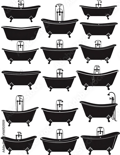 Clawfoot Tubs Design Options, Bathroom Decor