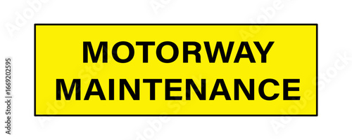 Reflective Motorway Maintenance Vehicle Marking Panel
