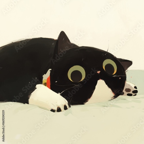 cute cartoon cat