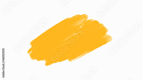 Orange watercolor background with copy space. vector
