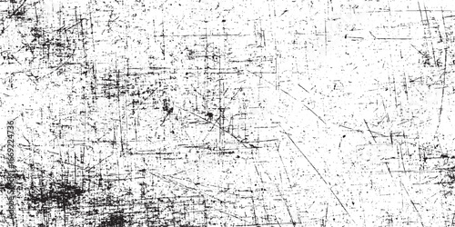 Dirt, grime and scratch overlay on transparent background. Old surface grunge texture abstract, grain, vintage, White background on cement floor texture.	