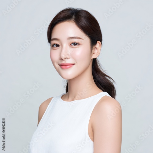 luxury beauty young elegance woman, generation AI 