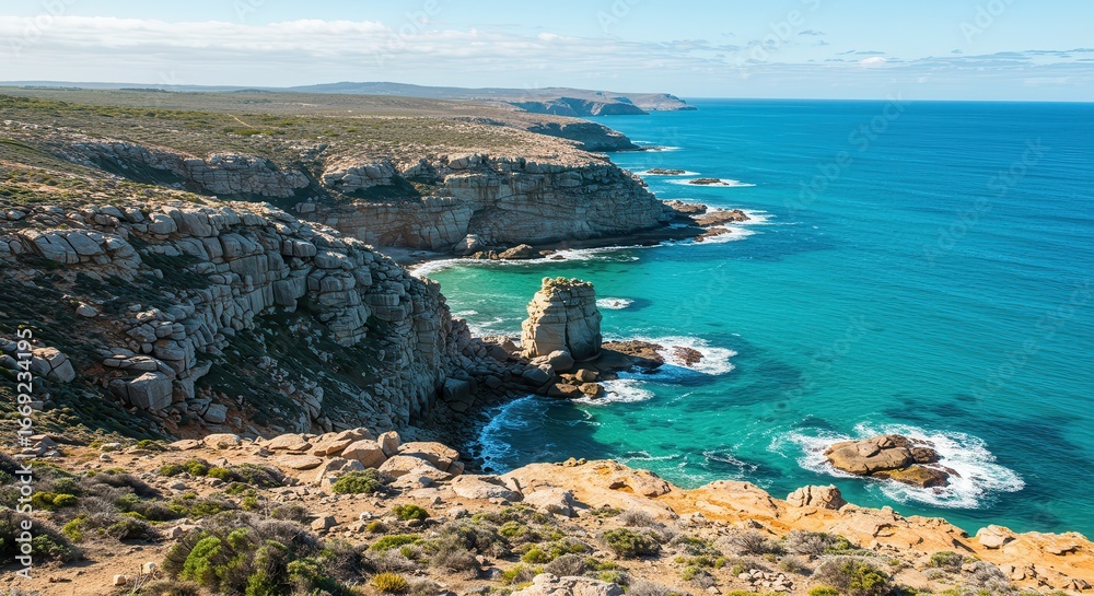 Obraz premium Coastal Cliffs