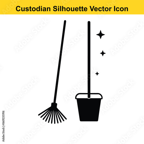 Cleaning tools and sparkling effect broom dustpan