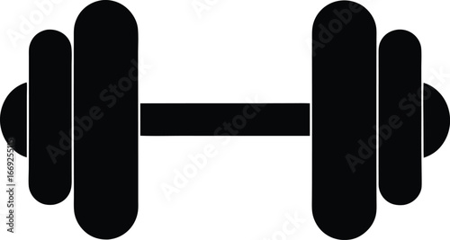 Vector dumbbell icon