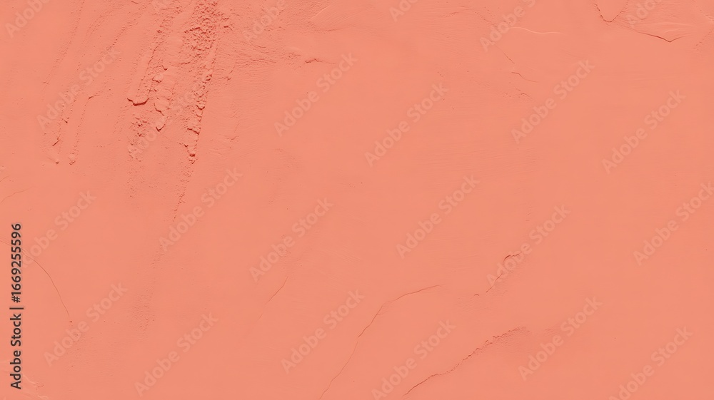 Fototapeta premium A textured abstract background with subtle imperfections and a warm peachy coral hue evoking a sense of vintage charm and organic feel