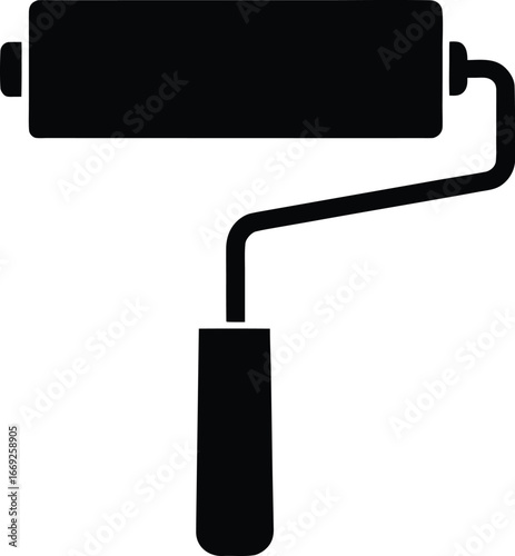 Vector paint roller icon