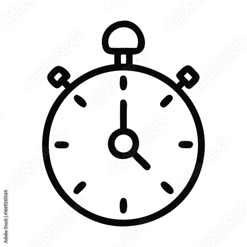 Vector stopwatch icon