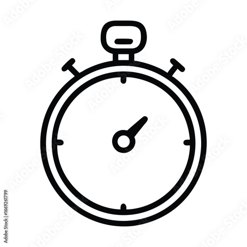 Vector stopwatch icon