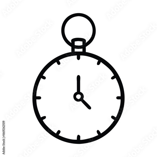 Vector stopwatch icon