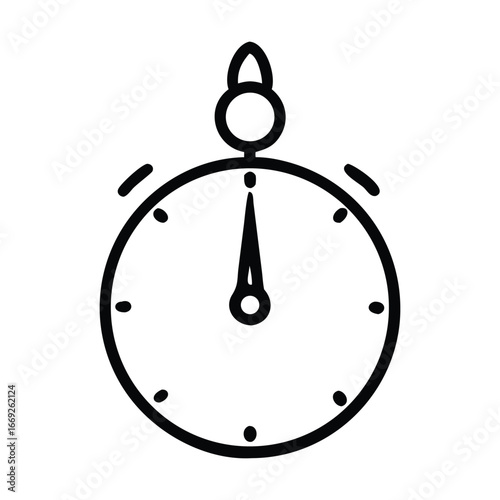 Vector stopwatch icon