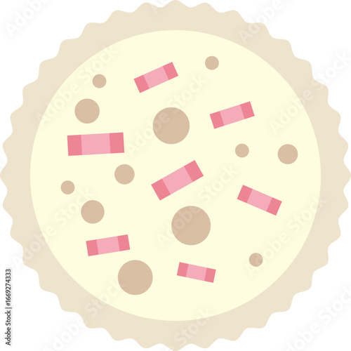 Illustration de quiche lorraine