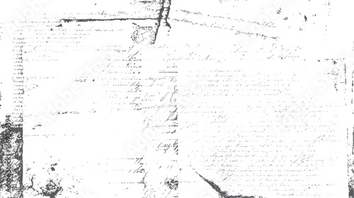 Handwritten vintage texture. Grunge old paper background. Distressed document surface for retro graphic illustration.