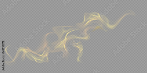 Smoke and fog create a mysterious cloud of vapor and mist, blending with dust and gas in a dramatic explosion. Spray and puff trails form a unique effect in this vector transparent background