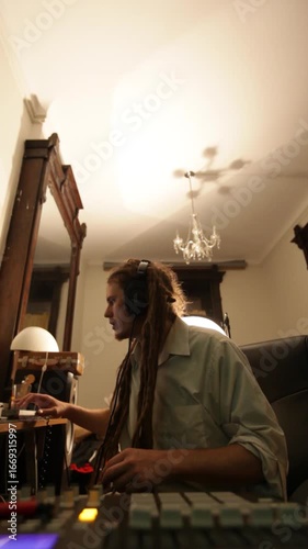 Wallpaper Mural DJ mixing music Torontodigital.ca