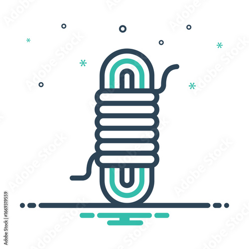 Mix icon for rope