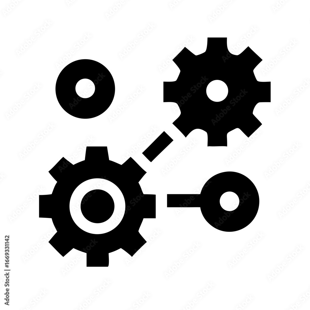 Silhouette Gear Processing for Web and Graphic Design Silhouette Gear Processing for Web and Graphic Design