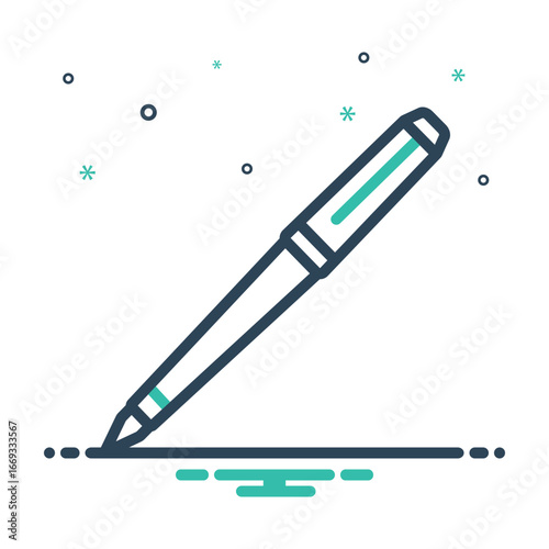 Mix icon for pen