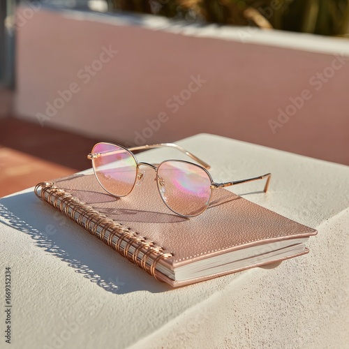 Rose Gold Aesthetic Still Life