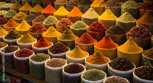 Spice market display