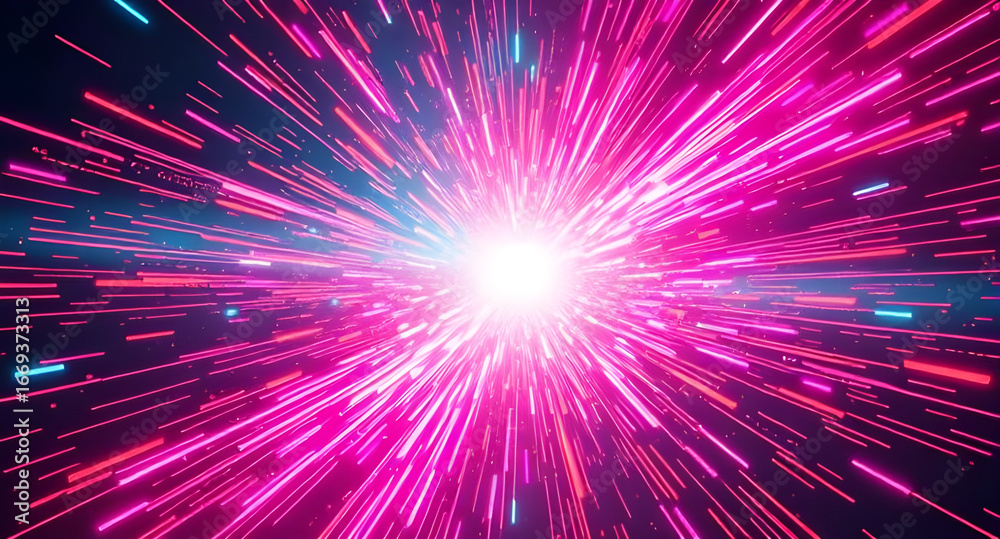 Obraz premium Galaxy Explosion