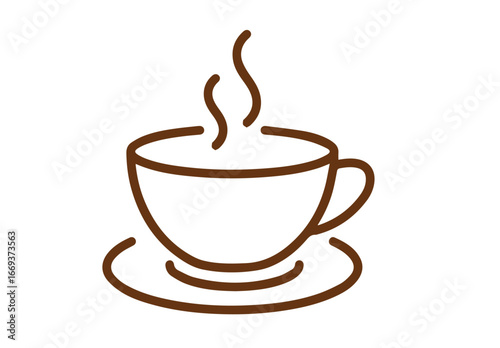 simple icon coffie,cup of coffie,Coffee cup icon, Zenith view of a cup of coffie.