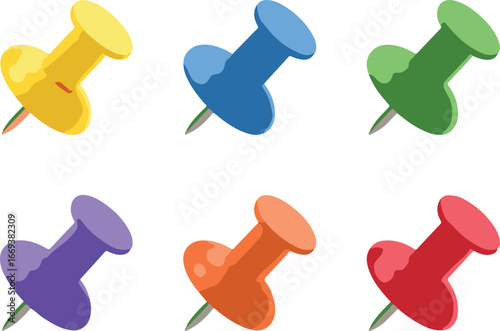set of push pins