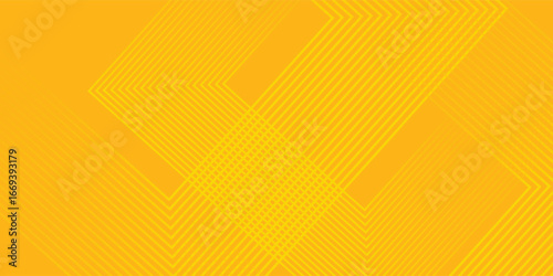 Abstract yellow gradient arrow shape overlay layer background with arrow pattern and shadow. VECTOR ILLUSTRATION BACKGROUND