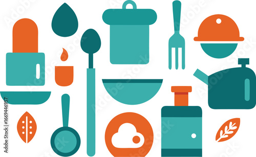 Culinary Essentials A Collection of Kitchen Utensils and Cooking Tools