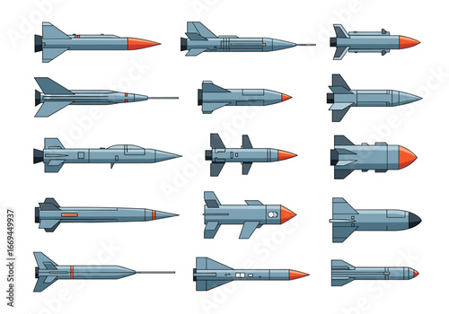 Modern missile designs offer a glimpse into future military technology innovations and defense industry advancements