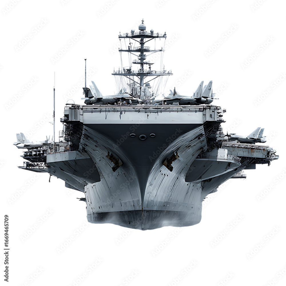 Naklejka premium Aircraft Carrier