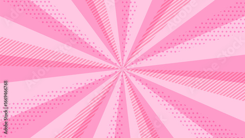 pop pink radiation background clipart