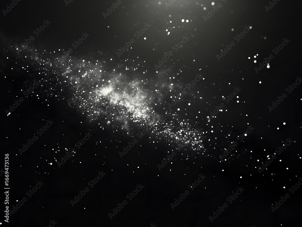 Obraz premium Abstract Cosmic Dust Galaxy Nebula Background Image